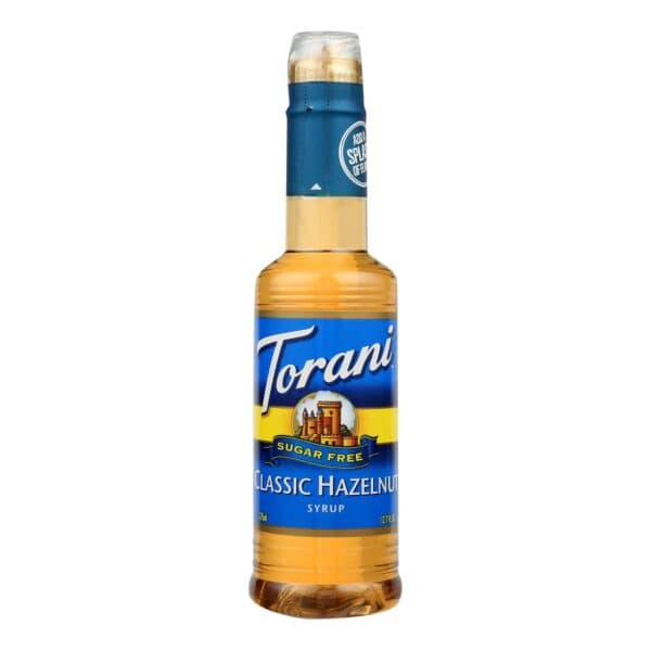 Torani - Coffee Syrup - Sugar Free Hazelnut - Case of 4 - 12.7 fl oz. - Image 3