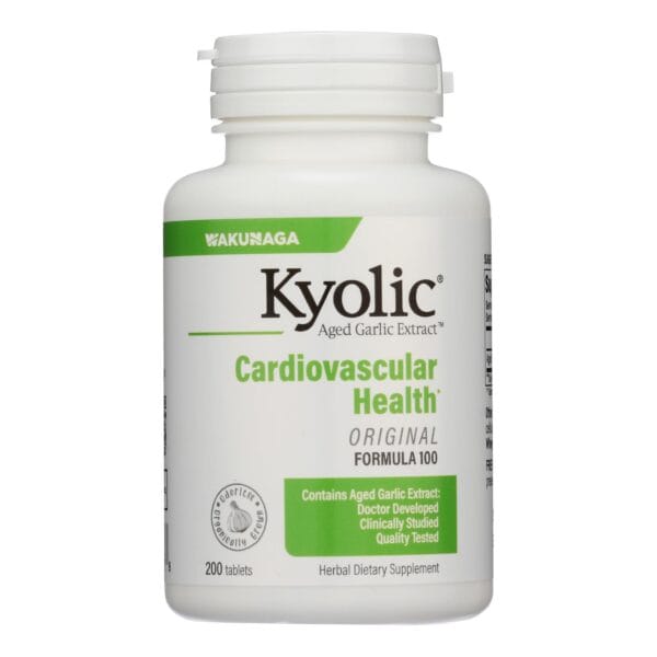 Kyolic - Aged Garlic Extract Hi-Po Cardiovascular Original Formula 100 - 200 Tablets - Image 2