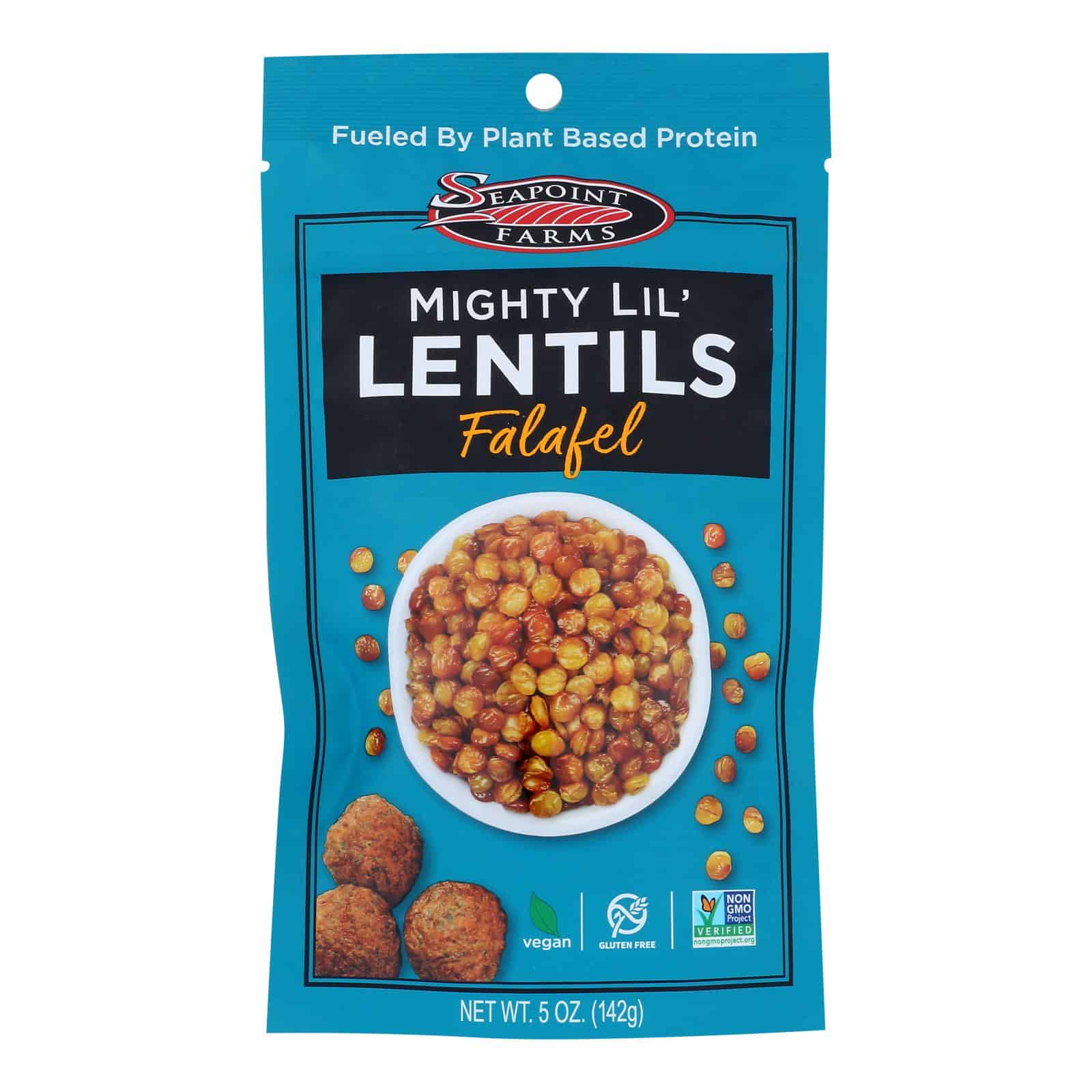 Seapoint Farms - Lentil Snack Falafel - Case of 12-5 OZ - Image 2