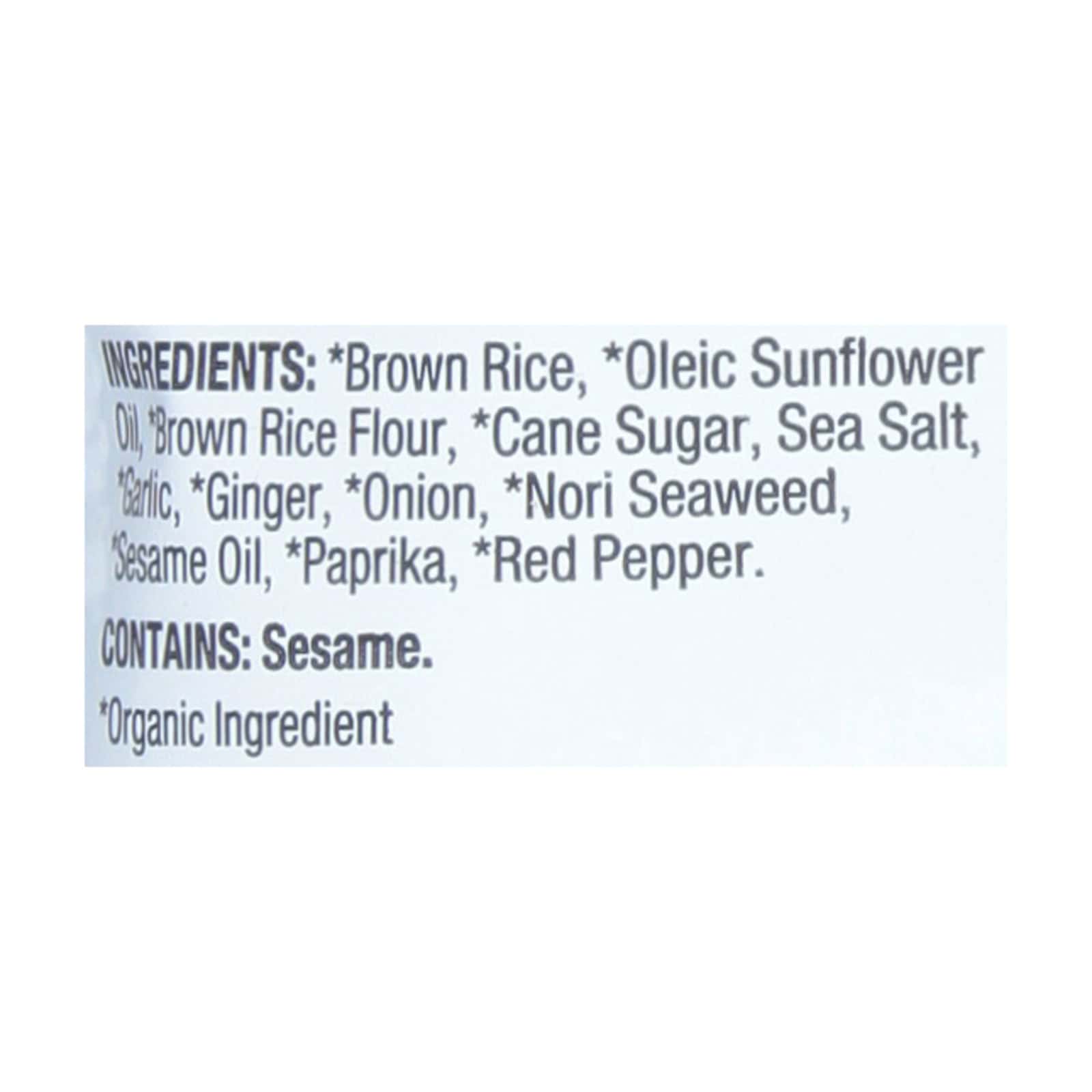 Lundberg Family Farms - Rice Ck Mini Ginger Swd - Case of 6-5 OZ - Image 2