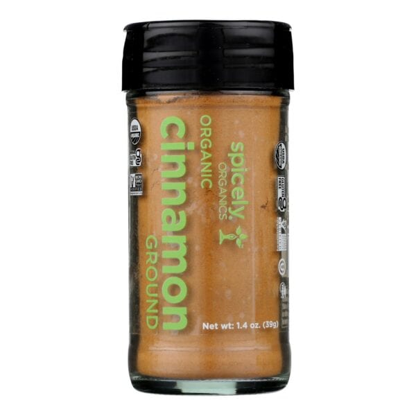 Spicely Organics - Organic Cinnamon - Ground - Case of 3 - 1.4 oz. - Image 2