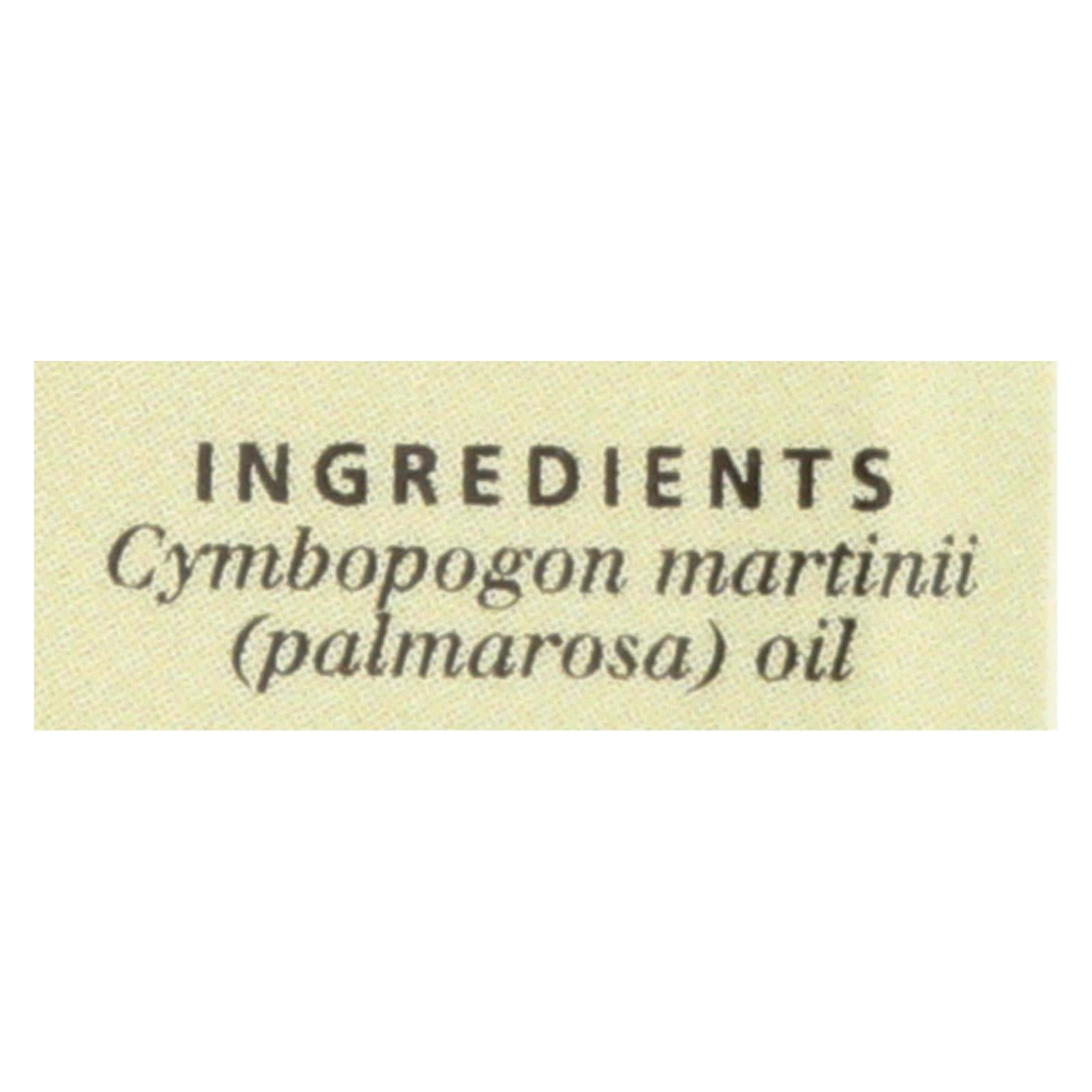 Aura Cacia - Pure Essential Oil Palmarosa - 0.5 fl oz