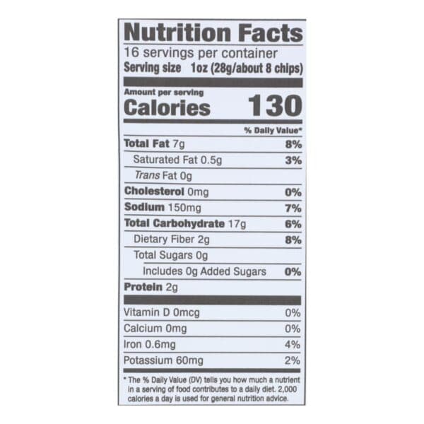 Garden of Eatin' Tortilla Chips - White Corn Chips With Lime - Case of 12 - 16 oz. - Image 2