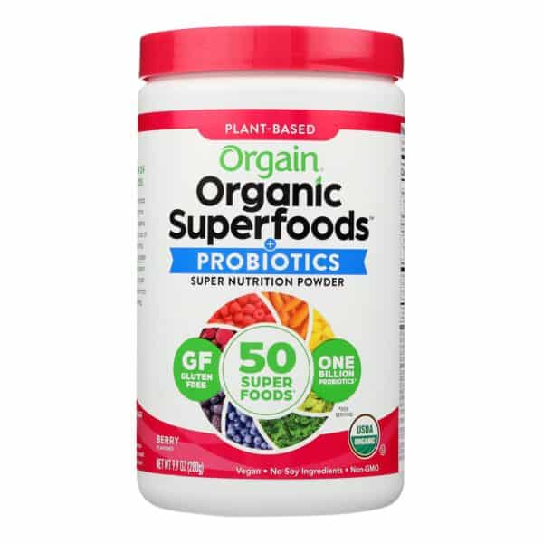 Orgain Organic Hydration Powder - Berry Punch - 0.62 lb. - Image 3