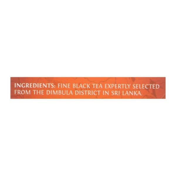 Twinings Tea Black Tea - Ceylon Orange Pekoe - Case of 6 - 20 Bags