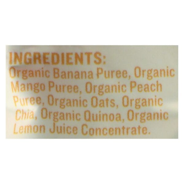 Peter Rabbit Organics - Oats&seeds Bana&mango - Case of 10 - 4 OZ