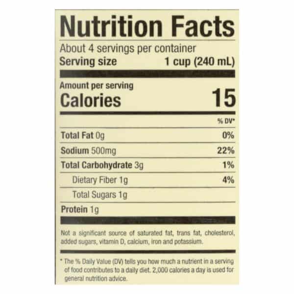Pacific Natural Foods Vegetable Broth - Organic - Case of 12 - 32 Fl oz. - Image 2