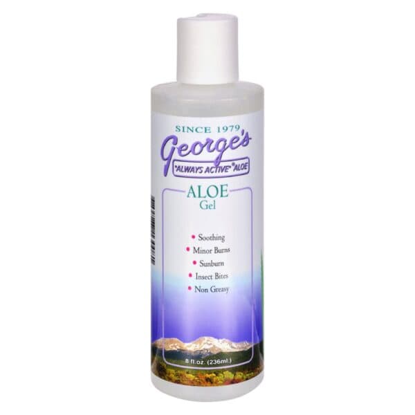 George's Aloe Vera Gel - 8 fl oz - Image 2