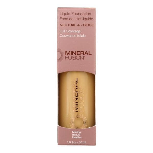 Mineral Fusion - Mkup Liquid Foundtn Ntrl 4 - 1 Each-1 FZ