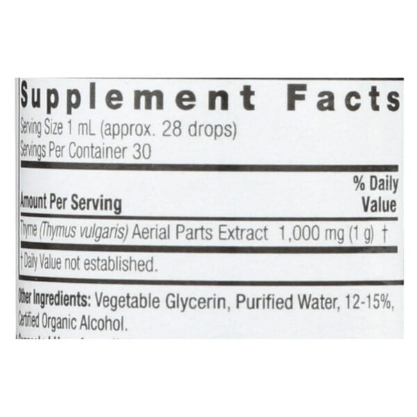 Nature's Answer - Thyme - 1 oz - Image 2