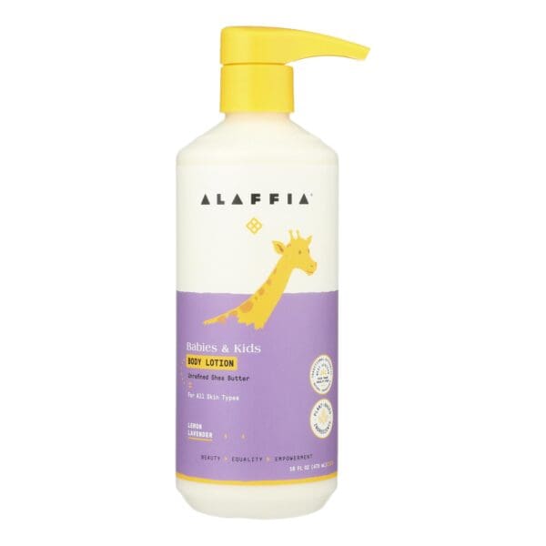 Alaffia - Kids Lotion Lemon & Lavender - 1 Each -16 FZ - Image 2