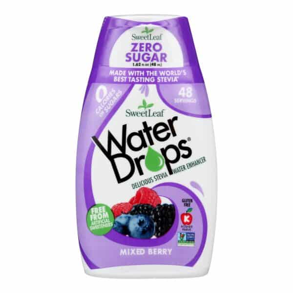 Sweet Leaf Water Drops - Mixed Berry - 1.62 fl oz - Image 2