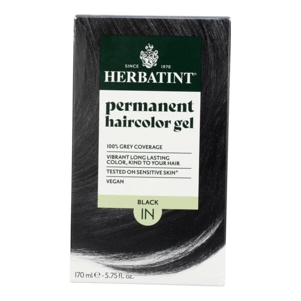 Herbatint - Hair Color 1n Black - EA of 1-5.75 FZ - Image 2