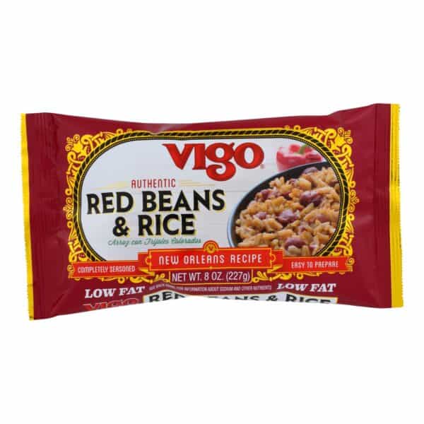 Vigo Red Beans and Rice - Case of 12 - 8 oz. - Image 3