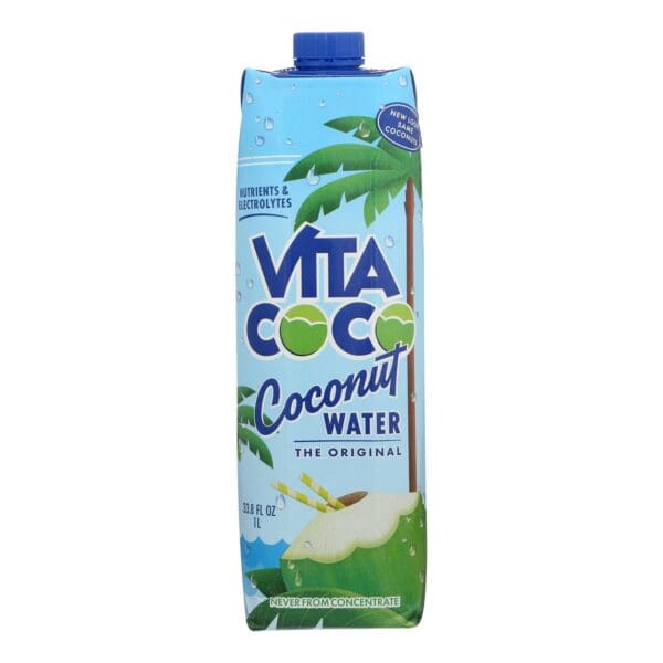 Vita Coco Coconut Water - Pure - Case of 12 - 1 Liter - Image 3