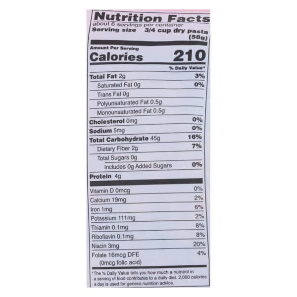 Tinkyada Brown Rice Pasta - Vegetable Spiral - Case of 12 - 12 oz - Image 3