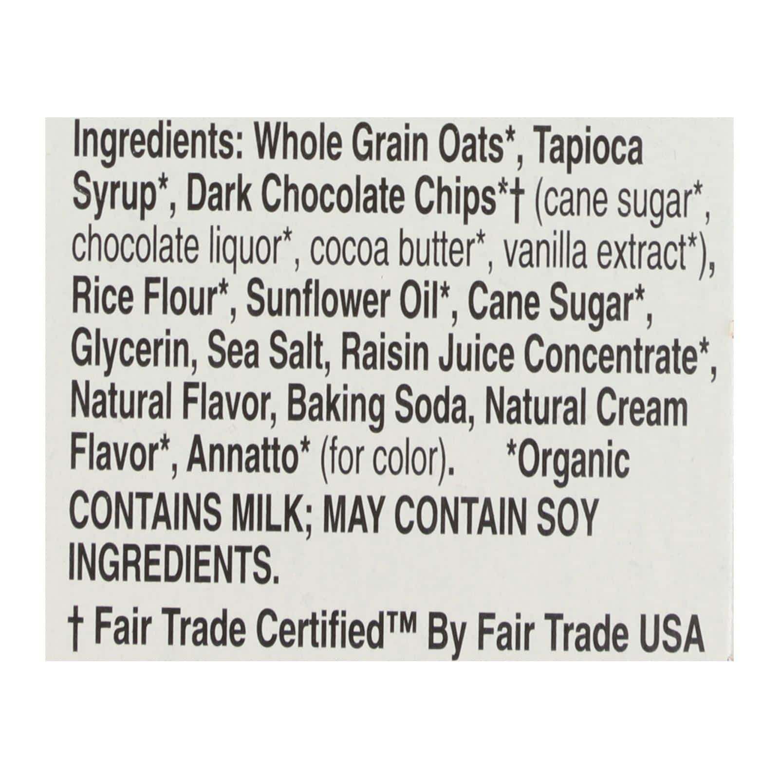 Cascadian Farm Granola Bar - Organic - Chewy - Chocolate Chip - 7.4 oz - case of 12 - Image 3