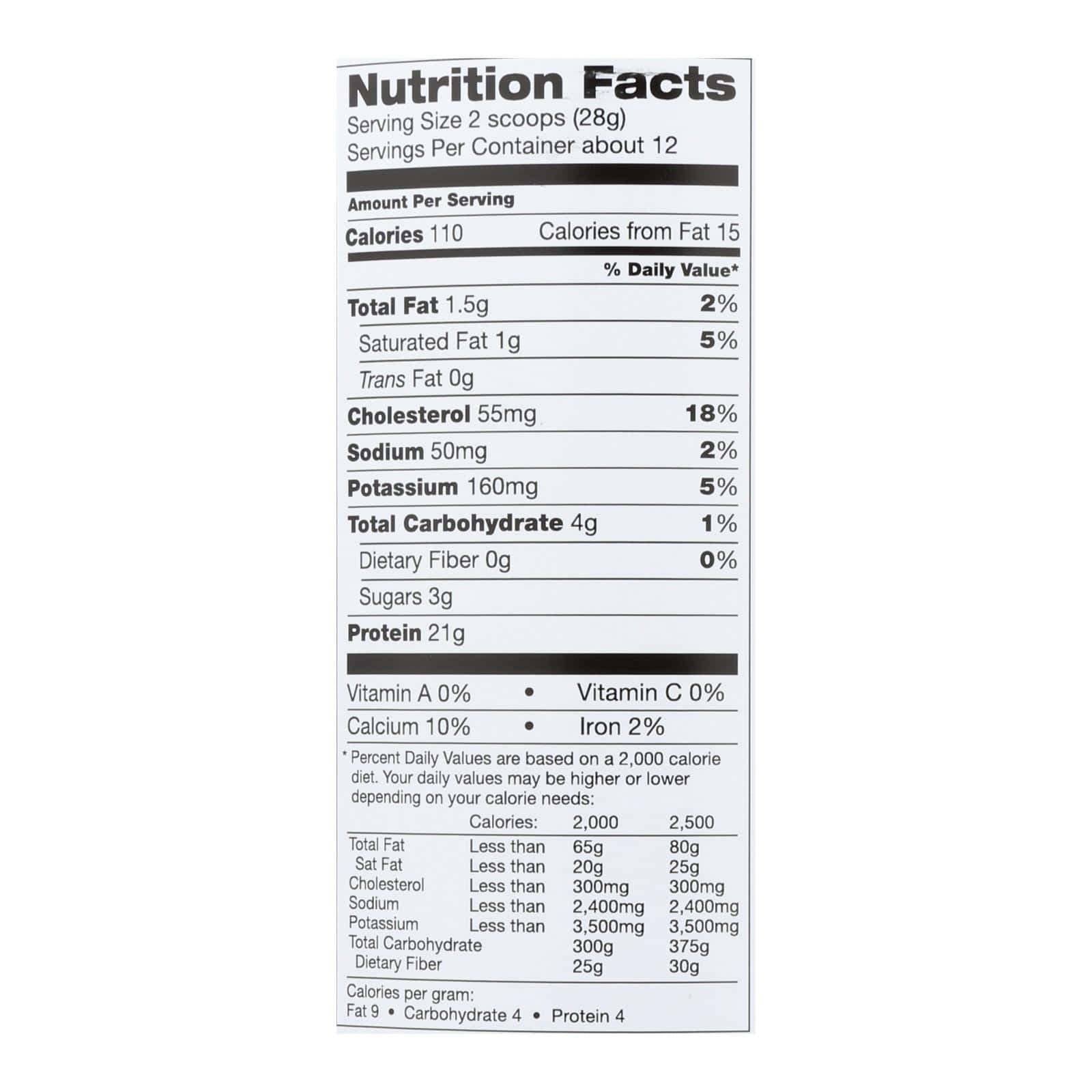 Teras Whey Protein Powder Whey - Bourbon Vanilla - 12 oz - Image 2