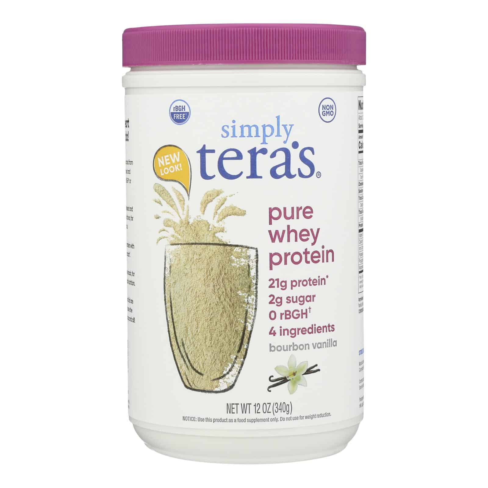 Teras Whey Protein Powder Whey - Bourbon Vanilla - 12 oz - Image 3