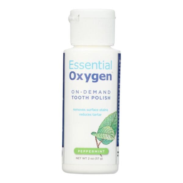 Essential Oxygen Tooth Polish - Mint - Case of 1 - 2 oz. - Image 2