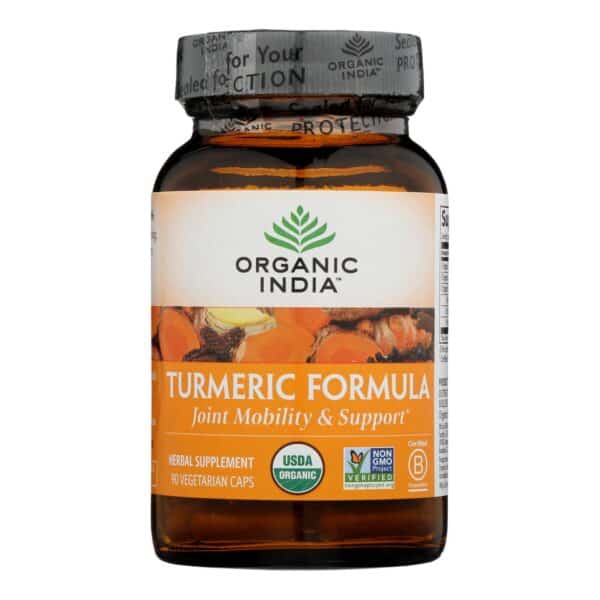 Organic India Wellness Supplements, Turmeric Formula  - 1 Each - 90 VCAP - Image 2