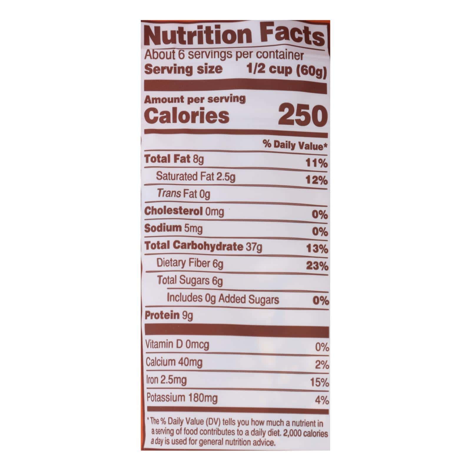 Seven Sundays Unsweetened Bircher Muesli - Case of 6 - 12 OZ - Image 2