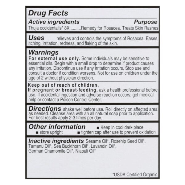 Forces Of Nature - Rosacea Control - 1 Each - 4 ML - Image 2