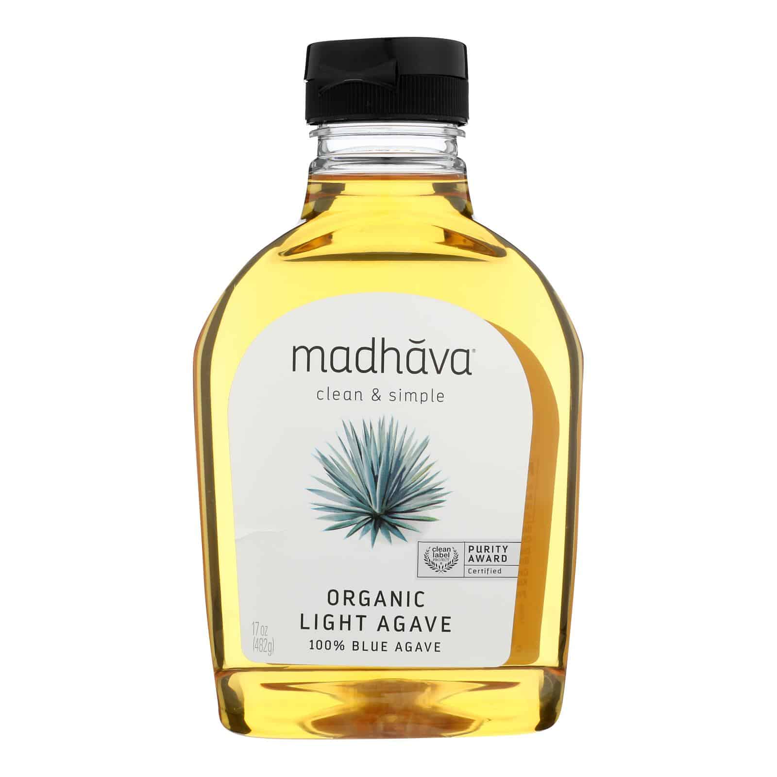 Madhava Honey - Agave Nectar Golden Lt - Case of 6 - 17 OZ - Image 3