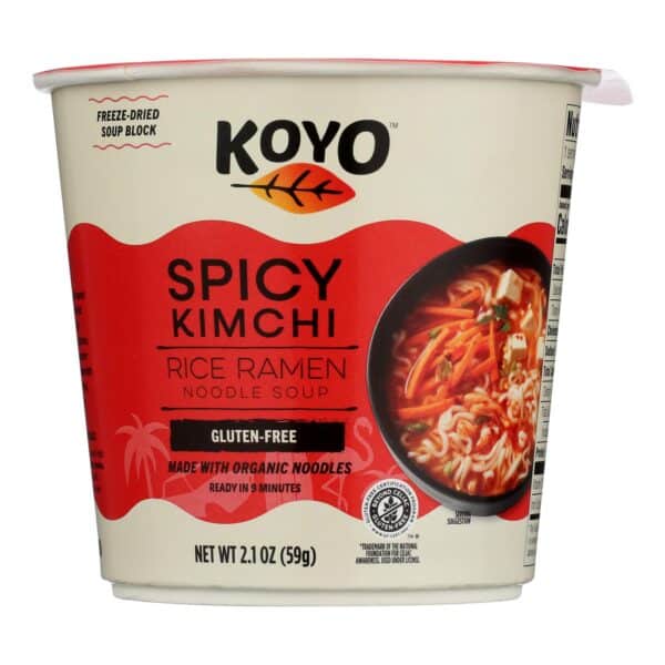 Koyo - Ramen Spicy Kimchi - Case of 6-2.1 OZ - Image 2