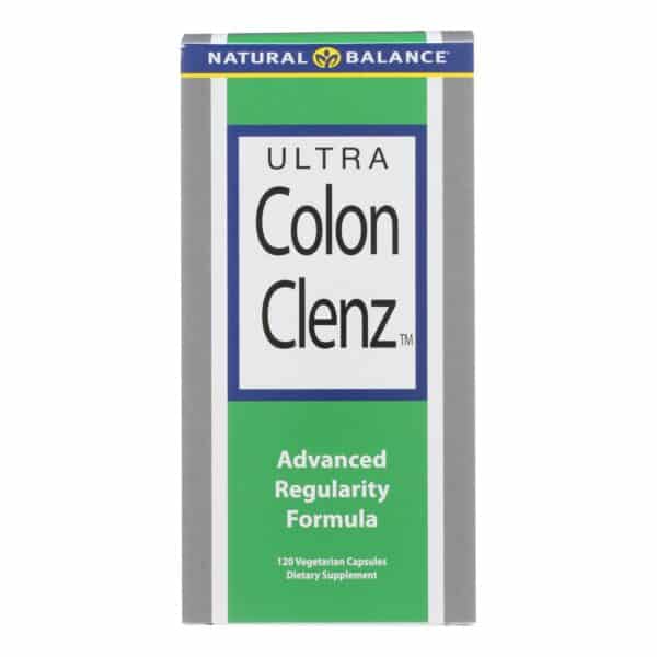 Natural Balance Ultra Colon Clenz - 120 Vegetarian Capsules - Image 2