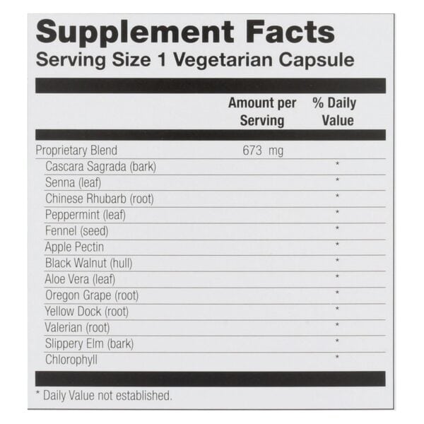 Natural Balance Ultra Colon Clenz - 120 Vegetarian Capsules - Image 3