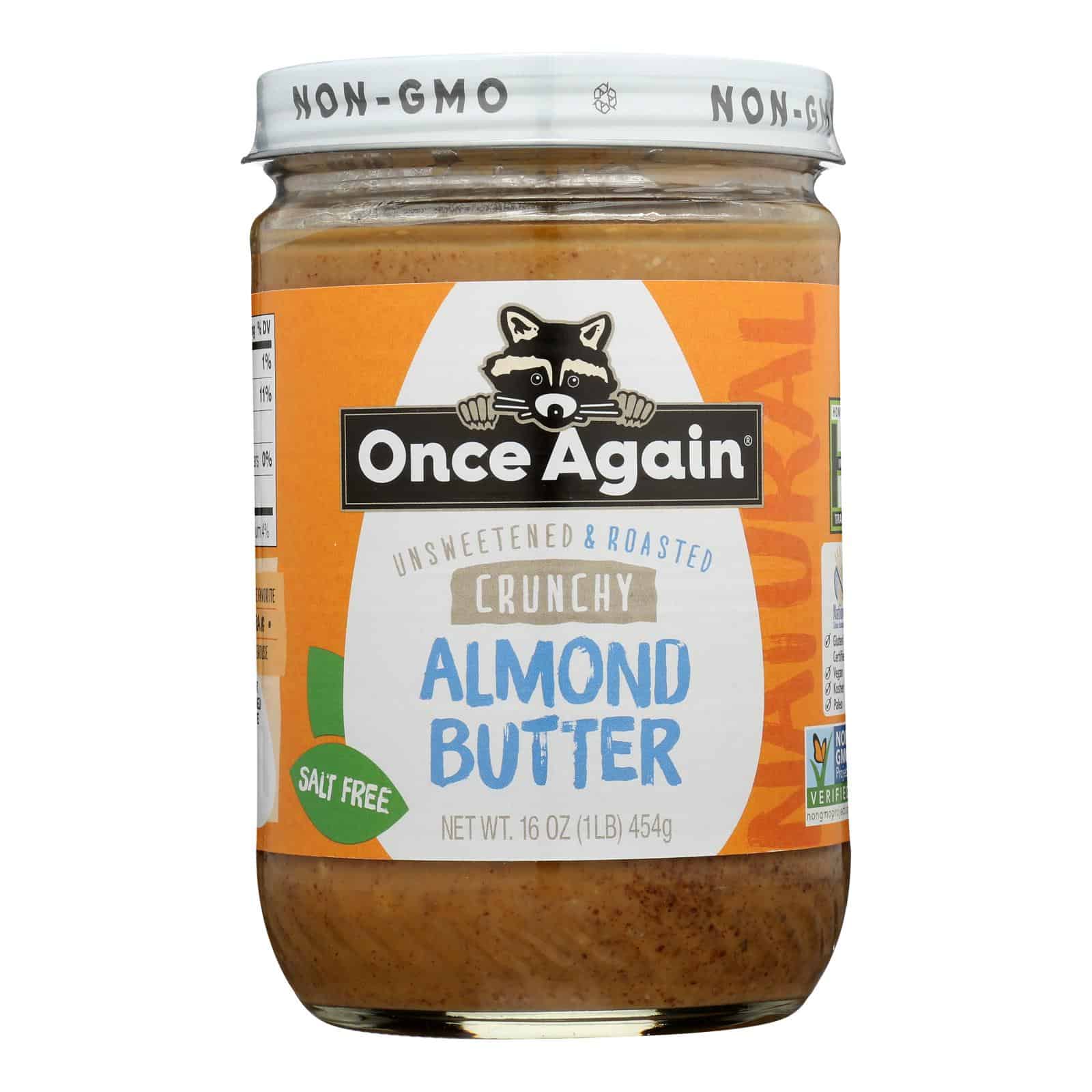 Once Again - Almond Butter Crunch Ns - Case of 6-16 OZ - Image 3
