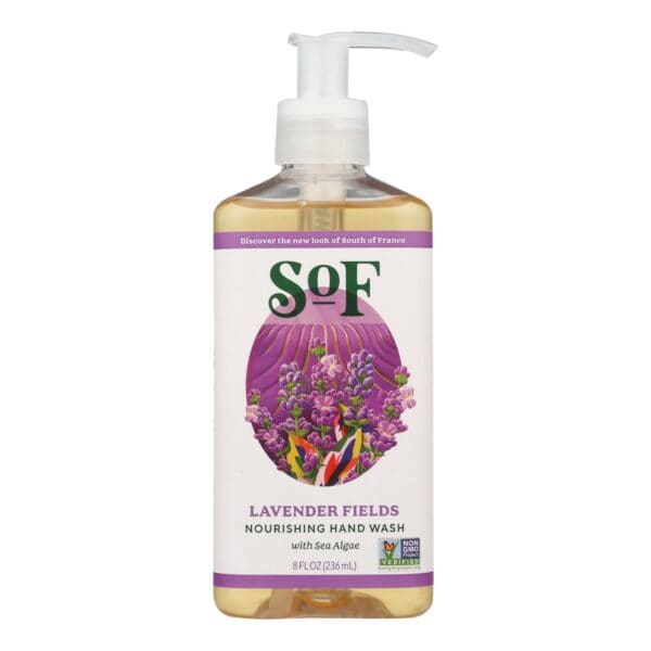 South Of France Hand Wash - Lavender Fields - 8 oz - 1 each - Image 2