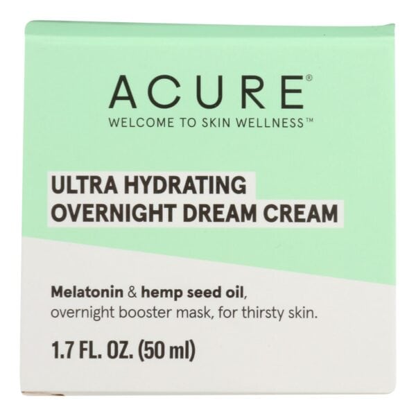 Acure - Cream Ultra Hydrt Ovrnght - 1 Each-1.7 FZ - Image 2