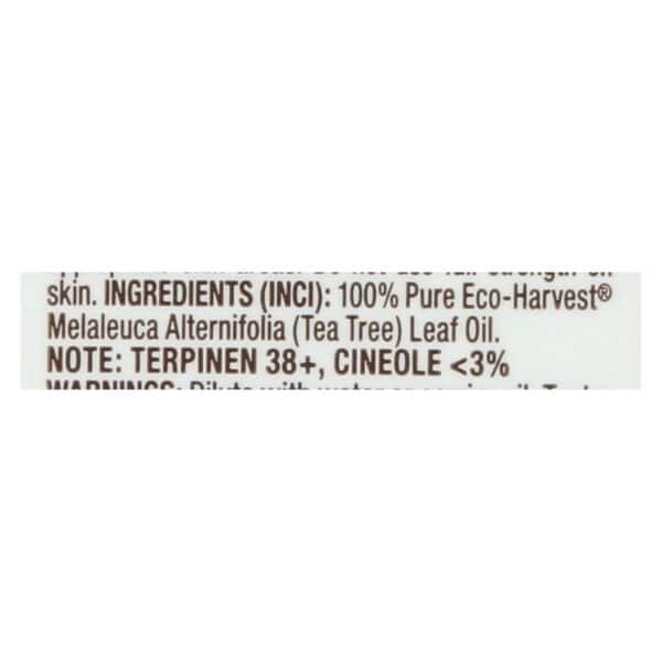 Desert Essence - Eco-Harvest Tea Tree Oil - 1 fl oz - Image 2