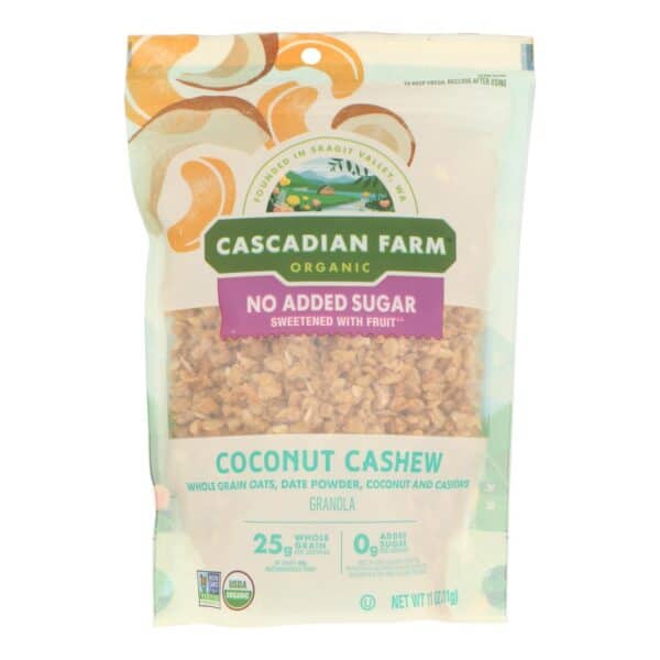 Cascadian Farm - Granola Organic Coconut Cashew - Case of 4-11 Ounces - Image 2