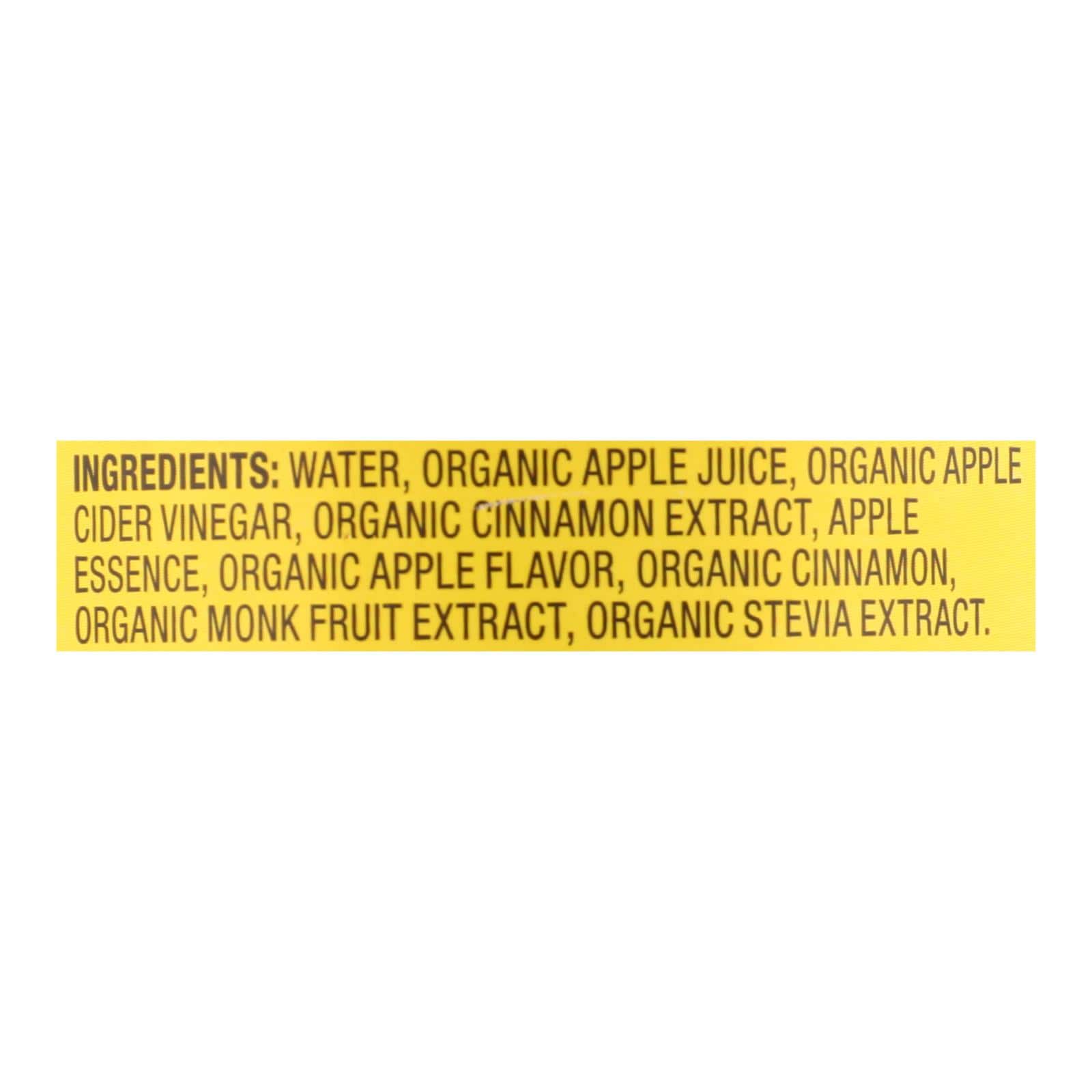 Bragg - Apple Cider Vinegar Apple Cinnamon Refresh - Case of 12-16 FZ - Image 2
