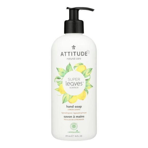 Attitude - Hand Soap Lemon Leaves - 1 Each-16 OZ