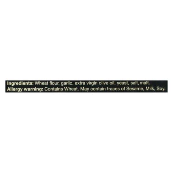 Alessi - Breadsticks - Garlic - Case of 12 - 4.4 oz. - Image 2