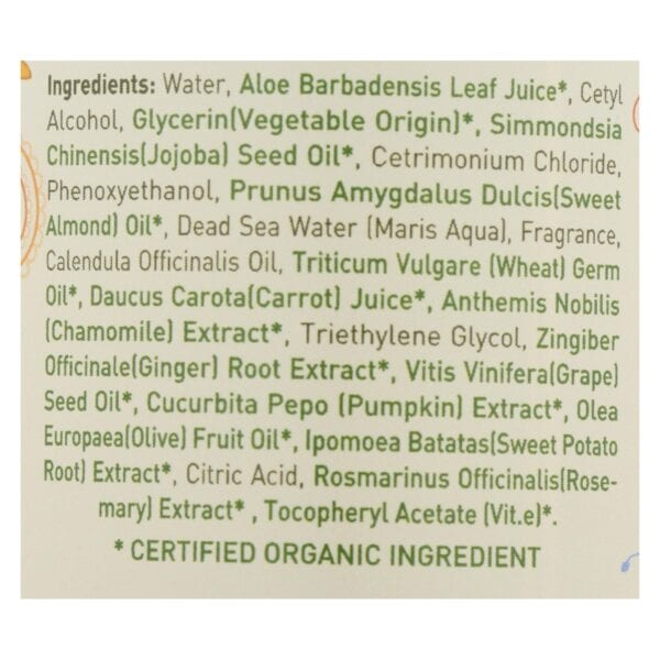 Ecolove - Conditioner Orange Veg Nrml&dry - 1 Each - 17.6 FZ - Image 2