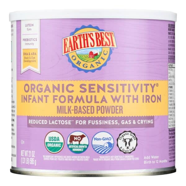 Earth's Best - Inftfrm Sens Iron - Case of 4-21 OZ - Image 2