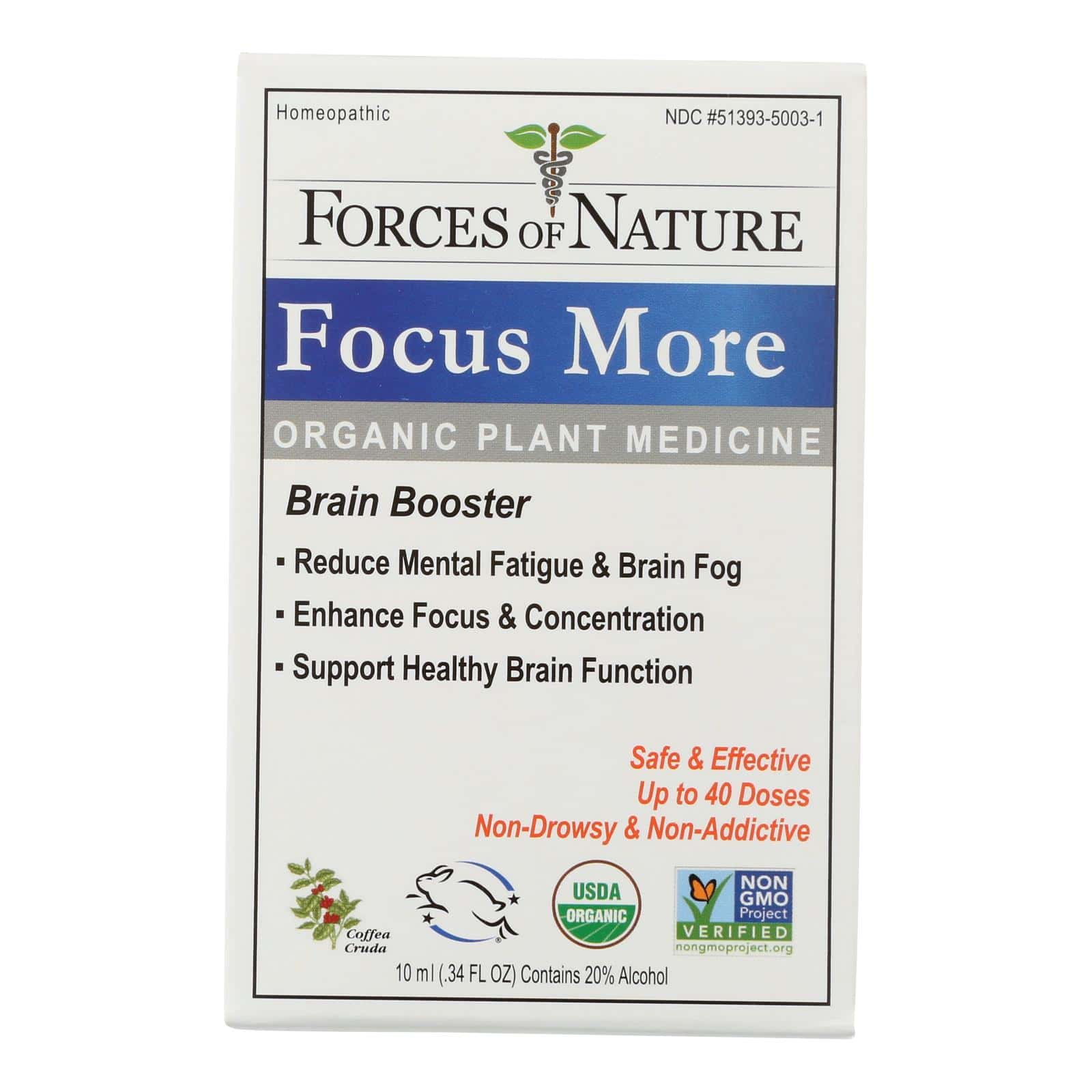 Forces Of Nature - Focus More - 1 Each-10 ML