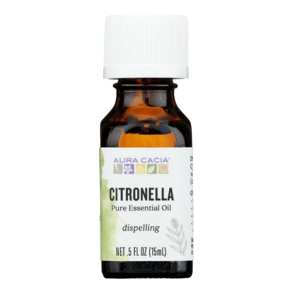 Aura Cacia - Pure Essential Oil Citronella Java - 0.5 fl oz