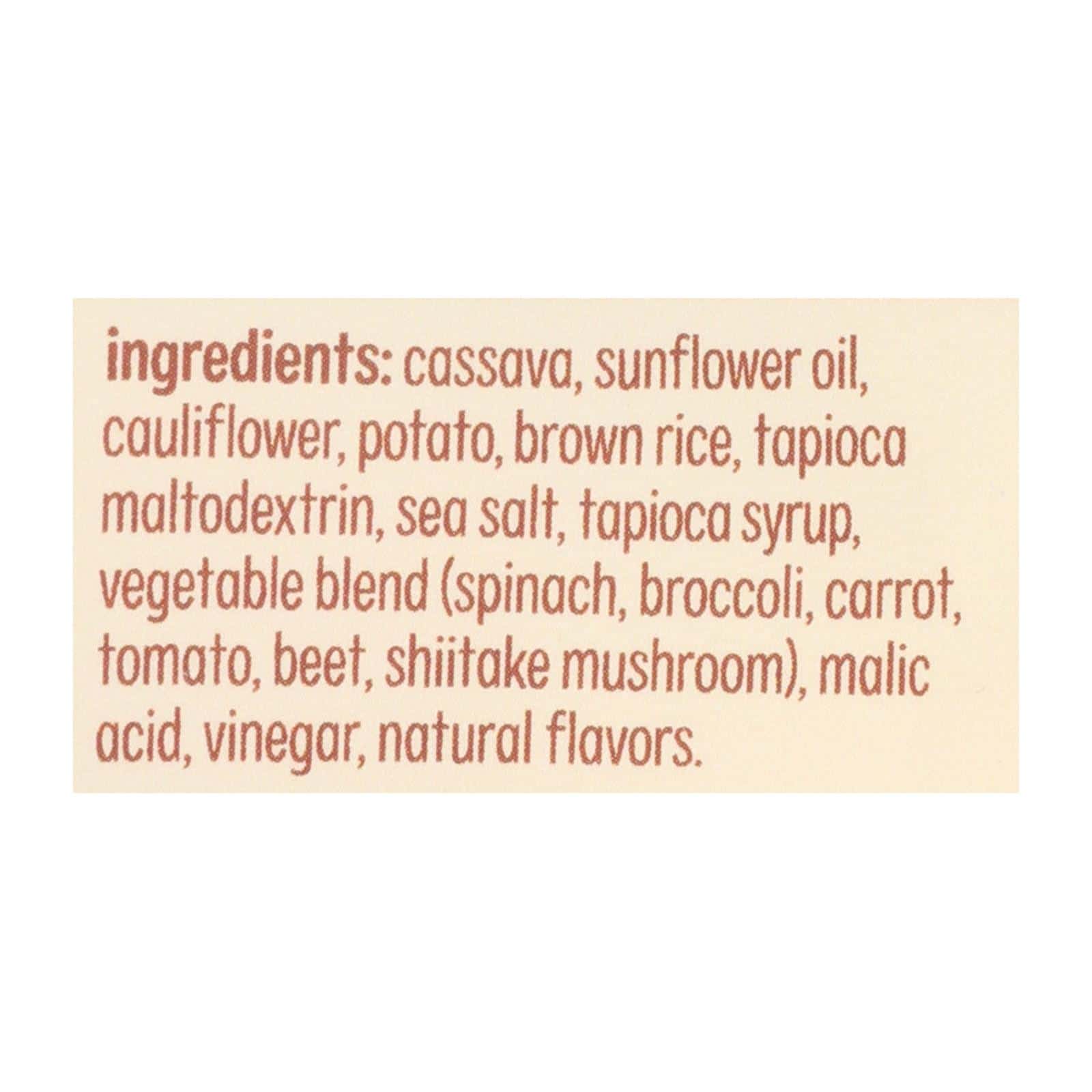 From the Ground Up Salt & Vinegar Cauliflower Chips - Case of 12 - 3.5 OZ - Image 3