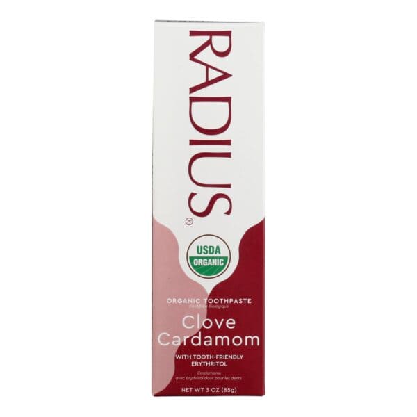 Radius - Tthpste Clove Cardmom - 1 Each - 3 OZ - Image 2