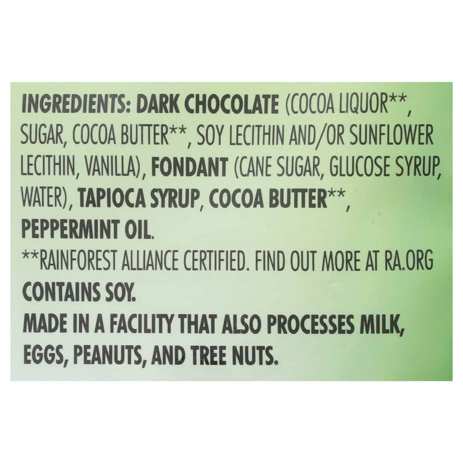 Chocolove - Bites Dark Chocolate Mint Creme - Case of 8-3.5 OZ