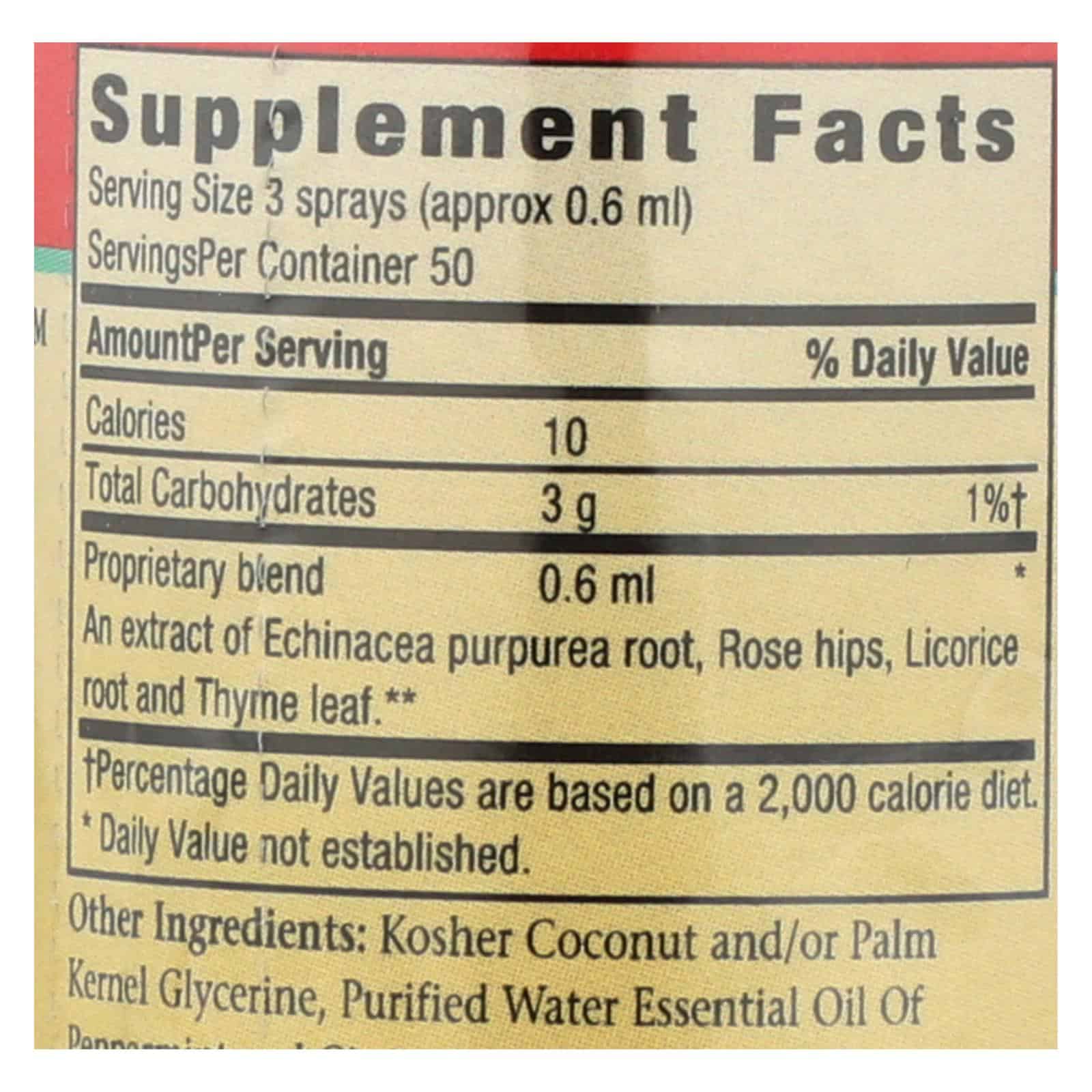 Herbs For Kids Super Kid's Throat Spray Peppermint - 1 fl oz - Image 2