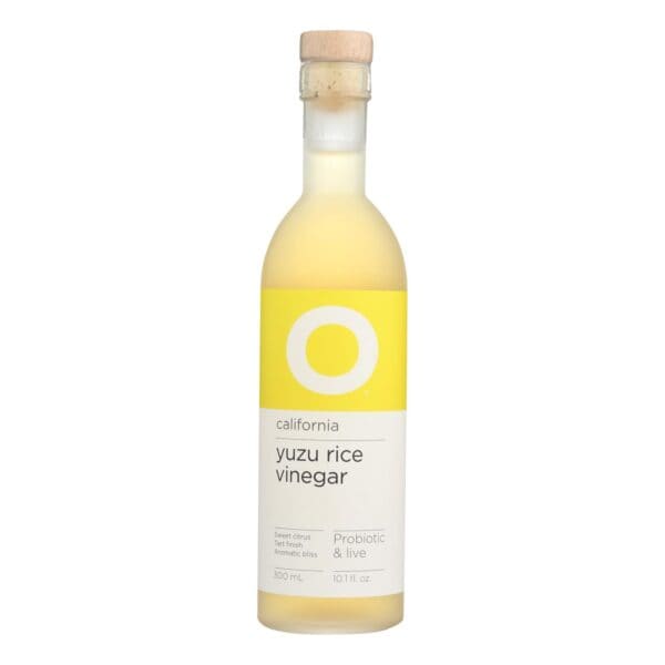 O? California Yuzu Rice Vinegar - Case of 6 - 10.1 FZ - Image 2
