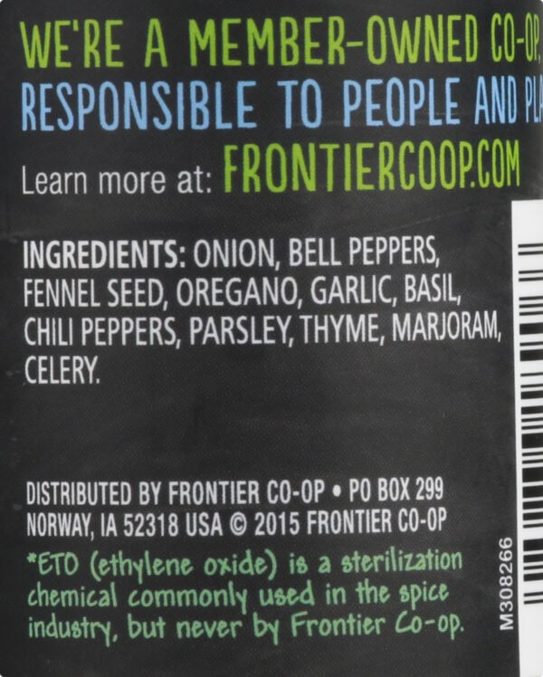 Frontier Herb Pizza Seasoning Blend - 1.04 oz - Image 3