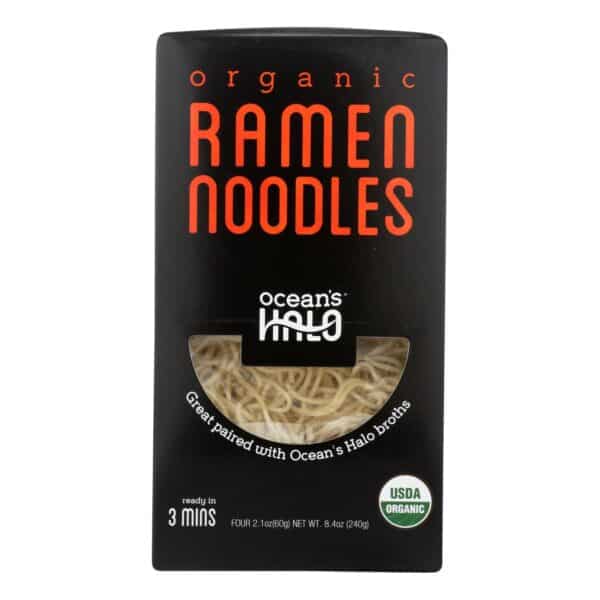 Ocean's Halo Organic Ramen Noodles - Case of 5 - 8.4 OZ - Image 2